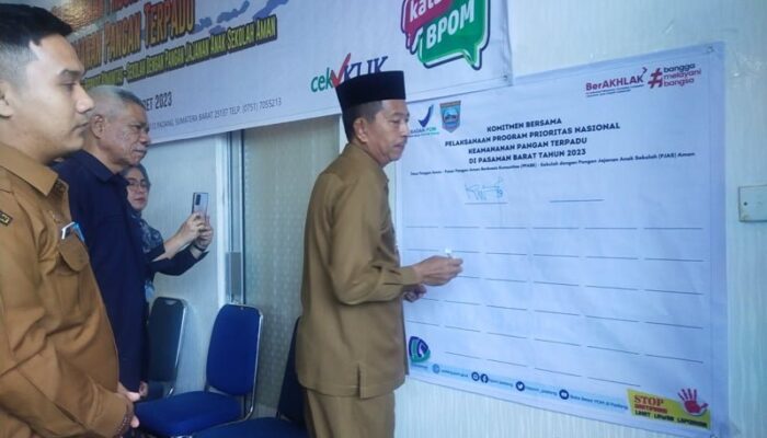 Keamanan Pangan, BPOM Padang Advokasi Pejabat Pengelola Pasaman Barat