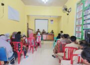 Nagari Sungai Abu Bersama Puskesmas Hiliran Gumanti Laksanakan PIN Polio