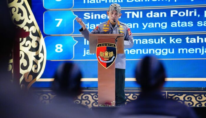 Kapolri Tekankan Optimalisasi Fungsi Logistik untuk Kawal Kebijakan Pemerintah Hingga Amankan Pemilu