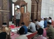 Kapolda Sumbar Gelar Jumat Curhat di Masjid Raya Pakan Raba’a Solok Selatan
