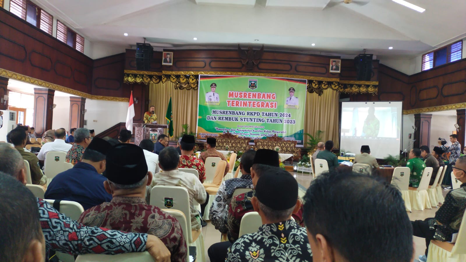 Bupati Sijunjung Buka Musrenbang RKPD 2024 Dan Rembuk Stunting 2023