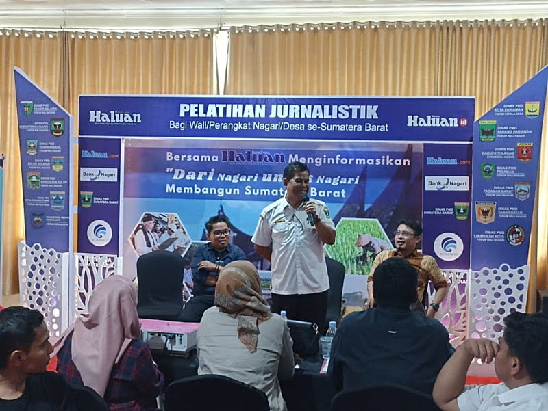 Pelatihan jurnalistik angkatan ke-6 dibuka, Rabu (1/3). FARDIANTO