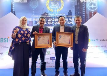 Bank Nagari Borong 2 Penghargaan Infobank-Isentia Digital Brand Awards 2023