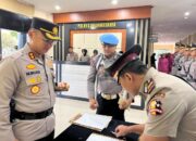 Sejumlah Kasat, Kapolsek dan Kabag di Polres Dharmasraya Gelar Sertijab