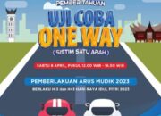 Atasi Kepadatan Pada Lebaran, Ditlantas Sumbar Uji Coba Sistem Satu Arah Sicincin ke Bukittinggi