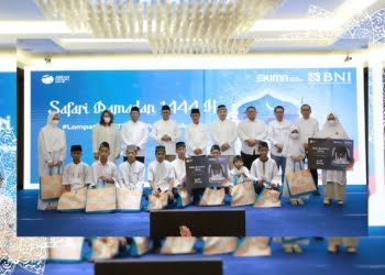 Safari Ramadan di Wilayah 02, BNI Bagikan Paket Sembako