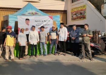 Braditi Moulevey Berbagi Ratusan Takjil untuk Warga Rawa Domba