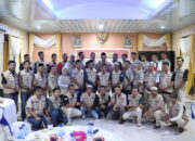 Kapolres Pasbar Buka Bersama dengan Insan Pers