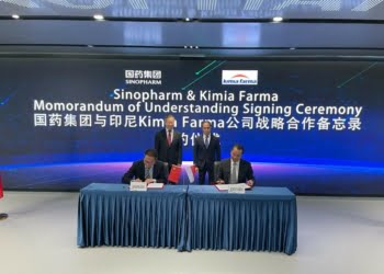 Kembangkan Bahan Baku Obat, Kimia Farma Kerja Sama dengan Sinophram