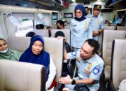 Jasa Raharja Lepas 14 Ribu Peserta Mudik Bersama BUMN 2023  Moda Kereta Api