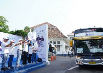 Mudik Gratis Bersama BUMN 2023, Biofarma Group Berangkatkan 1.230 Pemudik