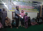 Pemuda Ampalu Tinggi Bagi-Bagi THR Pada Anak Yatim