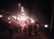 Di Nagari Sumpur Kudus, Pawai Obor Ciptakan Keakraban Sambut Idulfitri
