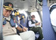 Kepala BNPB Dampingi Menko PMK Tinjau Arus Balik Idul Fitri di Beberapa Lokasi