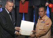 Presiden Turkiye Anugerahi Personel Indonesia Medali dan Penghargaan Pascagempa M7,8