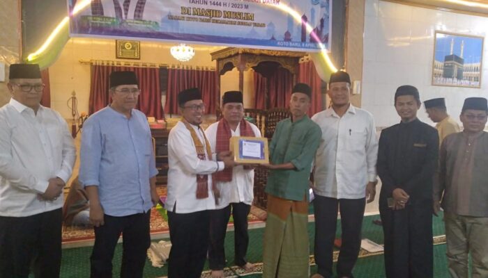 10 Tahun Tak Dikunjungi, TSR Dipimpin Bupati Eka Putra Datangi Nagari Koto Baru