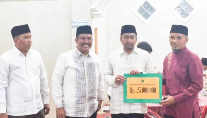 Wagub Sumbar Pimpin TSR ke Masjid Taqwa Sikapak Timur