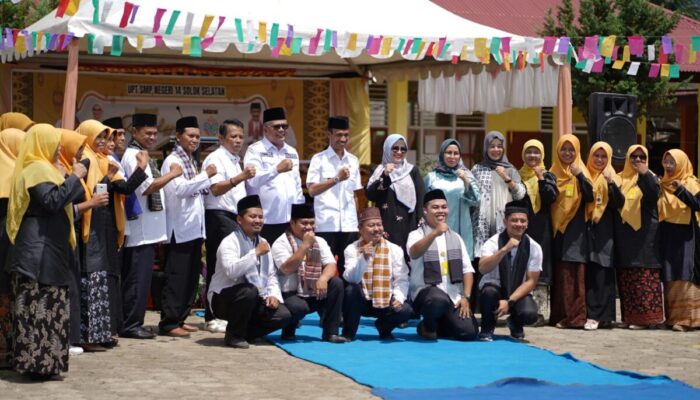 Kuatkan Program KLA, SMPN 14 Solok Selatan Resmikan Sekolah Layak Anak