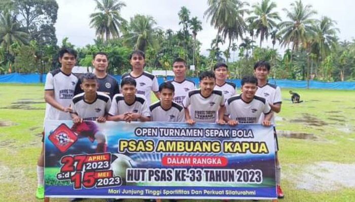 Peringati HUT Ke-33, PSAS Adakan Open Turnamen