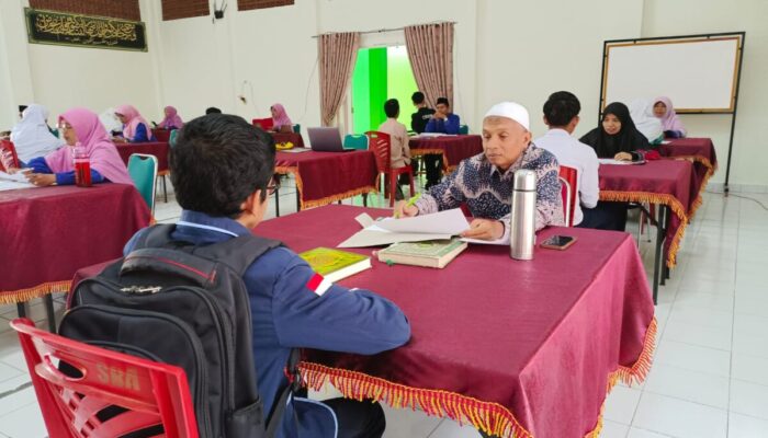 Ribuan Calon Peserta Didik Baru MAN 1 Bukittinggi Ikuti Tes Penerimaan Melalui Jalur Regular