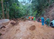 Jalur Sumbar-Riau dekat Jalan Layang Kelok Sembilan Tertimbun Longsor, Satu Mobil Terseret
