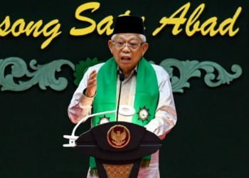 Milad Perti Ke-95, Wapres Ma’ruf Amin: Sumbar Lebih Maju Dibandingkan Daerah lain dalam Penerapan  Prinsip Ekonomi Syariah