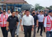 Direktur Hubungan Kelembagaan Jasa Raharja Bersama Menteri Perhubungan Cek Kondisi Arus Balik Lebaran 2023 di Sumsel
