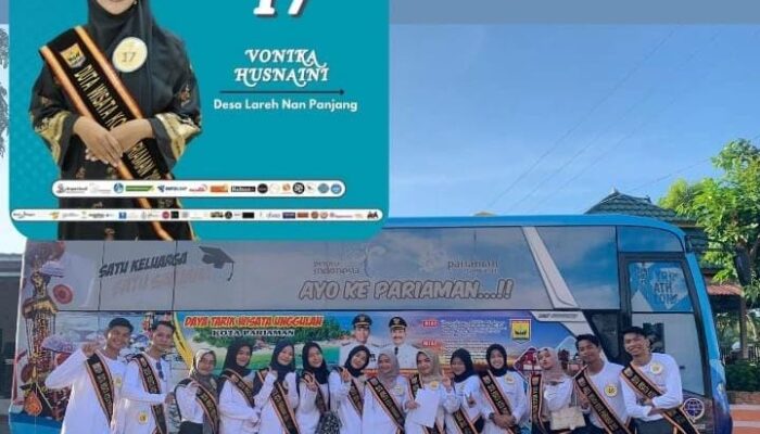 Anak Nagari Lareh Nan Panjang Masuk Top Ten Finalis Duta Wisata Kota Pariaman