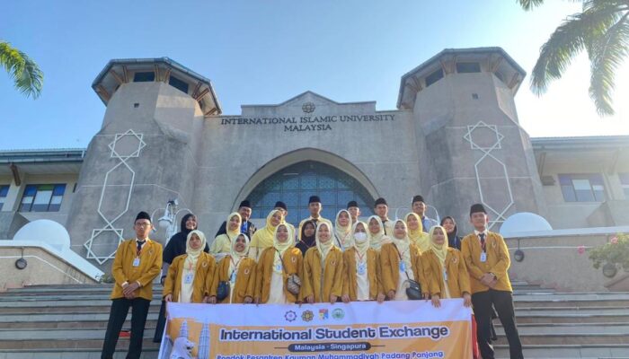 Go Internasional, Santri Pesantren Kauman Padang Panjang Kunjungi Malaysia dan Singapura