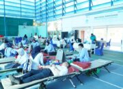 Pegawai PLN UID Sumatera Barat Ramai-ramai Ikut Donor Darah