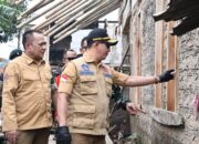 Kepala BNPB Tinjau Progres Pembangunan Rumah Tahan Gempa di Cianjur