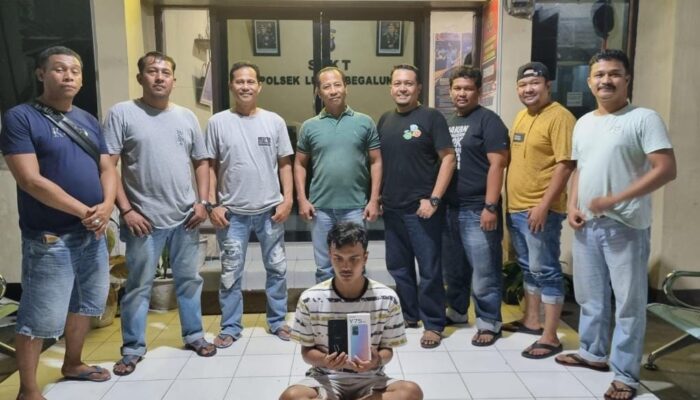 Tim Pyiton Polsek Lubeg Tangkap Pencuri HP