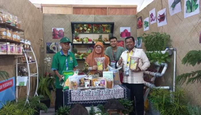 Petani Padang Panjang Buka Kebun Sayur Mayur di Arena PENAS Tani XVI 2023 Padang