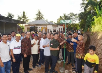 Jalan PKDP Diresmikan, Walikota Genius Umar: Satu-satunya di Indonesia