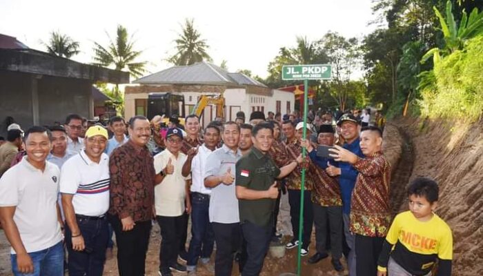 Jalan PKDP Diresmikan, Walikota Genius Umar: Satu-satunya di Indonesia