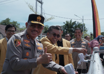 Kerja Sama Polda Sumbar dan ITP, Air Kotor Embung di Asrama Polisi Lolong Diolah Jadi Air Bersih