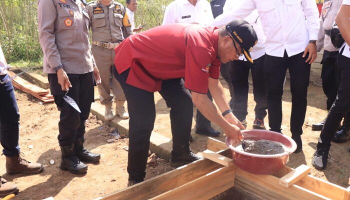 Bakti Polri Presisi, Rumah Janda Empat Anak di Rehab