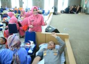 Sambut Hari Bhayangkara ke-77, Polda Sumbar Gelar Donor Darah