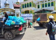 PT Supraco Mitra Energie Gelar Bersih Kali, Nagari Talang Babungo Minta Bantuan Bak Sampah