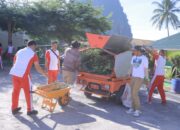 Sambut Hari Bhayangkara ke-77, Polda Sumbar dan Polres Sejajaran Revitalisasi Situs Budaya/Agama