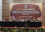 KPU Padang Tetapkan DPT Pemilu 2024 Sebanyak 666.178 Pemilih