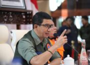 Sambangi Palembang, Kepala BNPB Pimpin Rakor Penanganan Karhutla