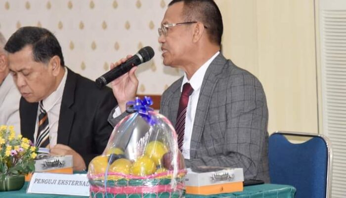 Genius Umar Uji Calon Doktor di Fakultas Kedokteran Universitas Andalas Padang