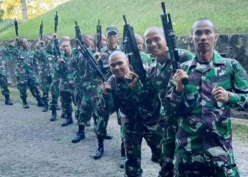Anggota Satpol PP Padang akan Tampilkan Atraksi Militer Dihadapan Presiden RI