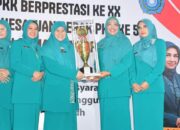 Kontingen TP PKK Kota Padang Juara Umum Jambore PKK XX Sumbar 2023