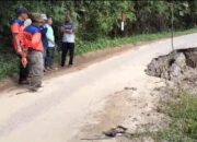 Jalan Nagari Koto Lamo Nyaris Putus, Ratusan KK Terancam Terisolasi
