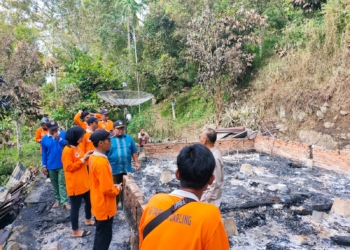 Destana Lumindai Bantu Korban Kebaran di Dusun Guguk Bungo Barangin