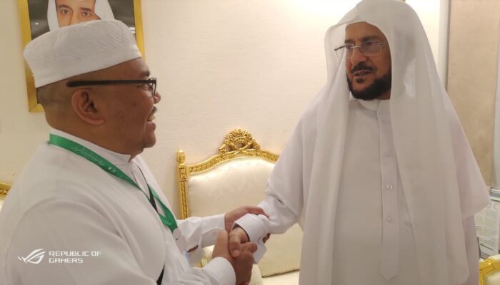 Bertemu Menteri Agama Arab Saudi, Sekdaprov Sumbar Bahas Peningkatan Kerjasama