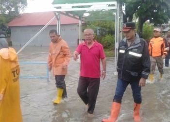 Wawako Padang Ekos Albar Tinjau Kondisi Banjir