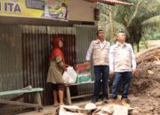 PLN Bukittinggi Salurkan Langsung Bantuan Sembako ke Lokasi Banjir Bandang Maninjau